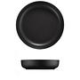 Dinnerware set 18-pc. Porcelain Matte Black 4