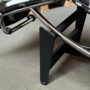 LC4 Chaiselongue Fell Schwarz Weiß Braun Gefleckt 1