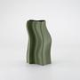 1123-1 Fluid Vase Olive 1