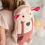 Maus Rucksack Baumwolle Rosa 2