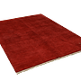 Gabbeh Teppich Wolle Rot 2