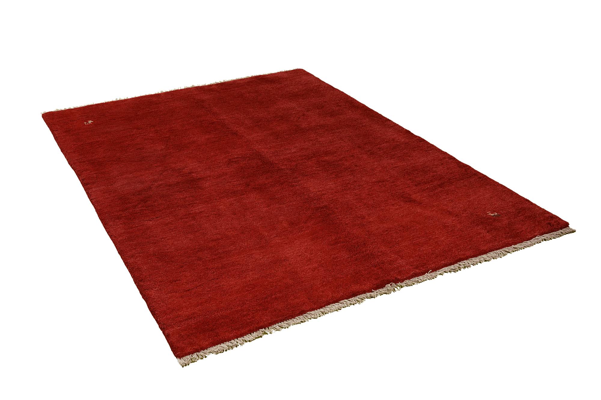 Gabbeh Teppich Wolle Rot 2