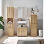 Rookerie washbasin vanity unit oak look 4