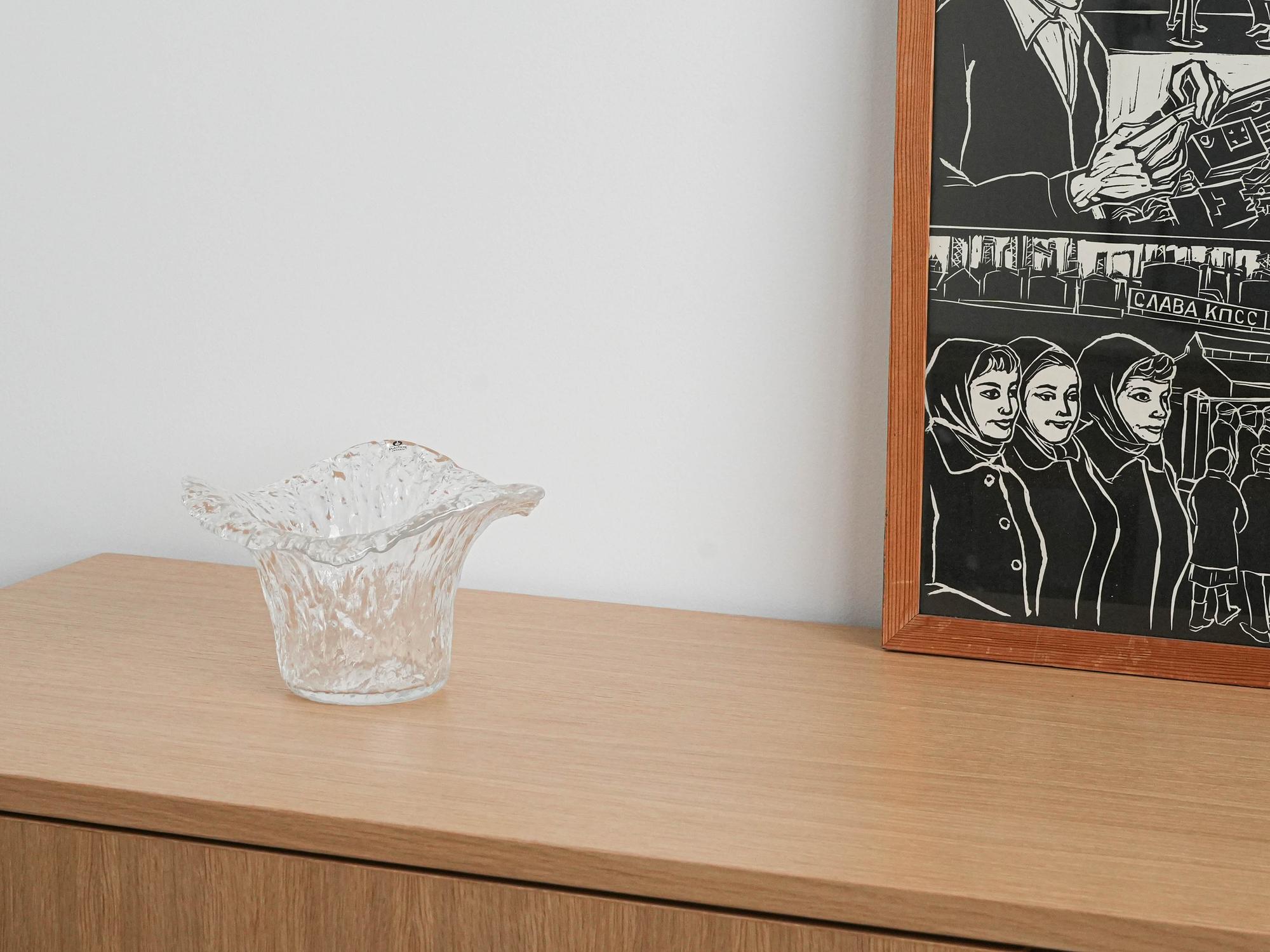 Glass vase Transparent 1