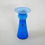 Glass vase Blue 4