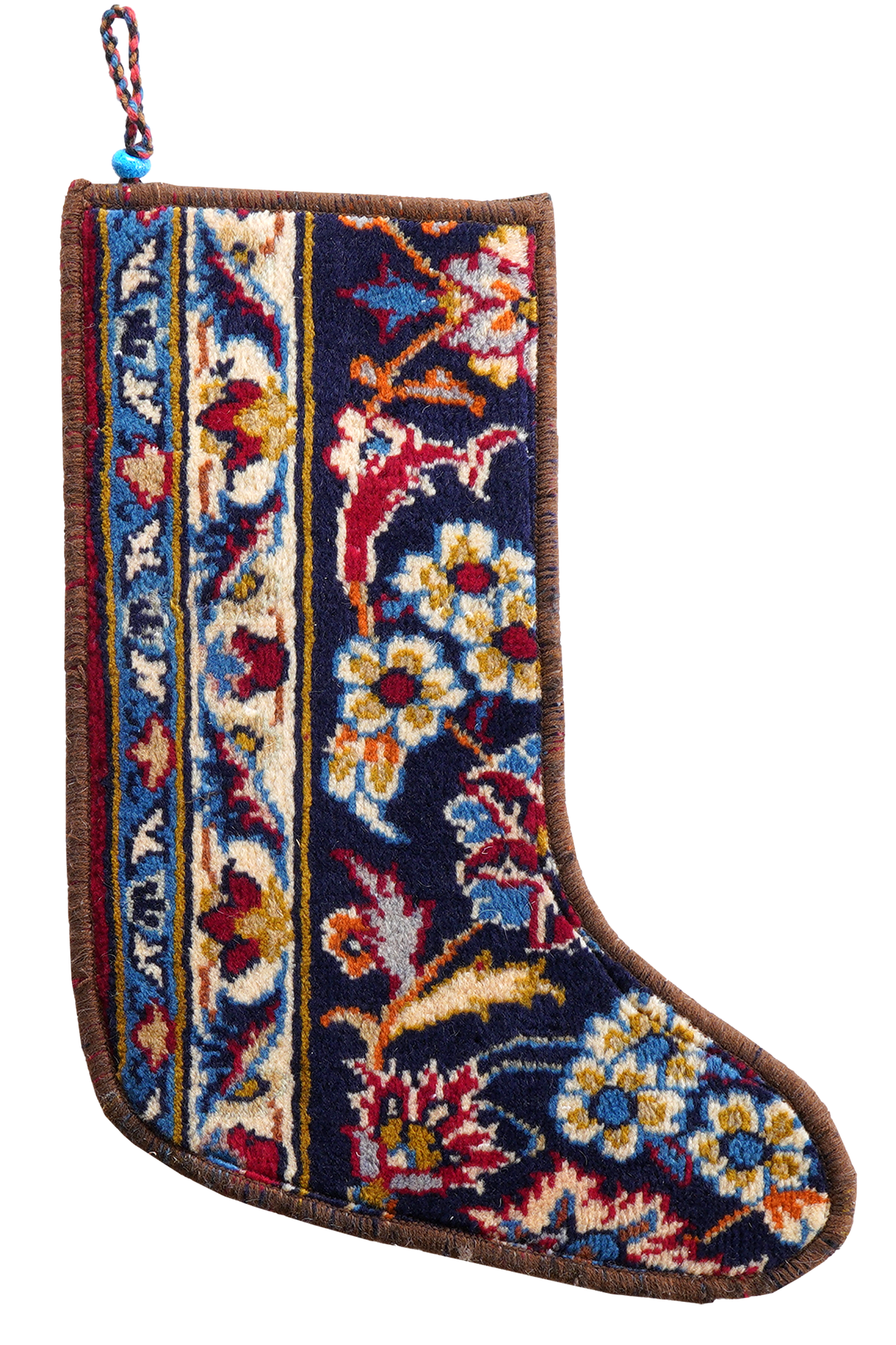 Christmas stocking wool multicolored 41x56cm 0