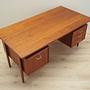 Schreibtisch Teakholz 1970er Jahre 8