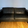Conseta Sofa 2-Sitzer Leder Schwarz 5