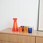 Glass and Carafe Set Multicolored 1980s 1