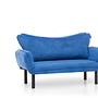 Chatto Schlafsofa 2-Sitzer Blau 4