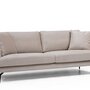 Modern sofa 2-seater beige 4