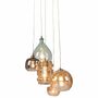 Pendant lamp Brooklyn II Metal / Glass 5-flame 0