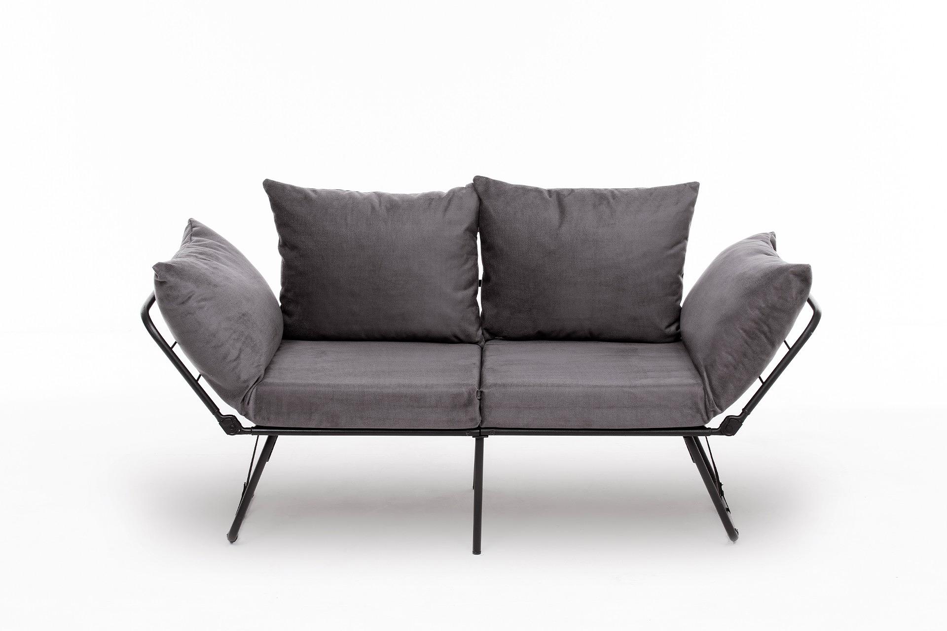 Viper Sofa 2-seater Grey 7