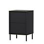 Imaj Nightstand Wood Veneer Anthracite 9