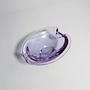 Vintage Schale oder Aschenbecher Glas 1950er Jahre 2