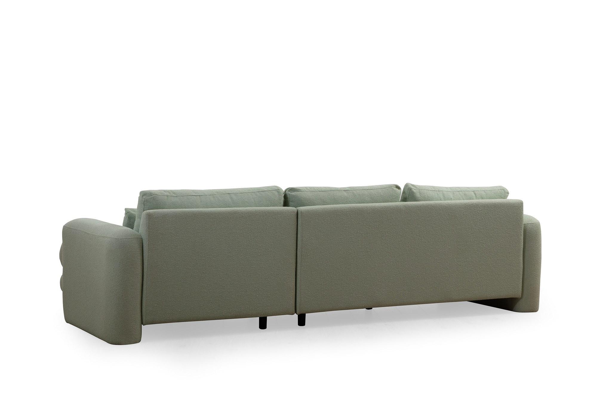 Lily Ecksofa Rechts Grün 5