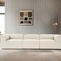 Fora 3-seater sofa ecru 1