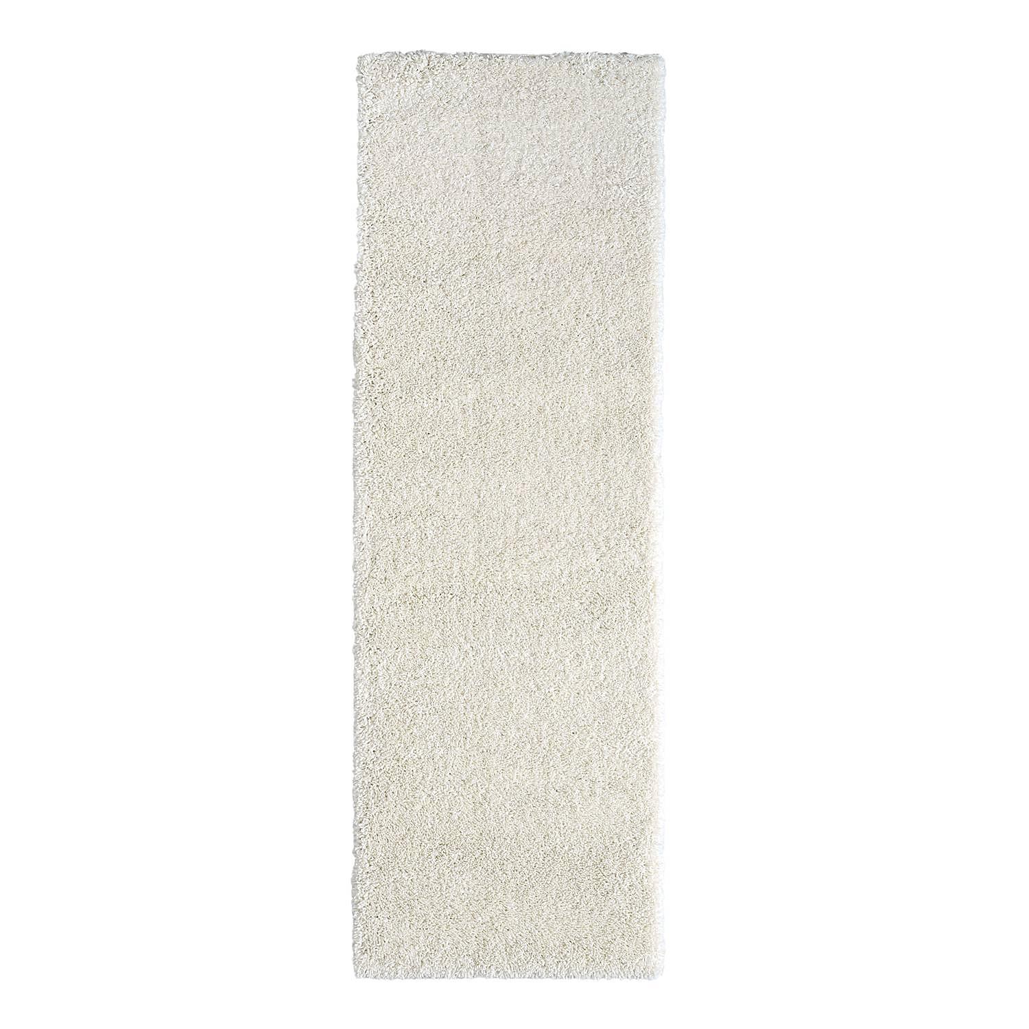 Hochflorteppich My Shaggy Polypropylen Jute Creme 80x250 0