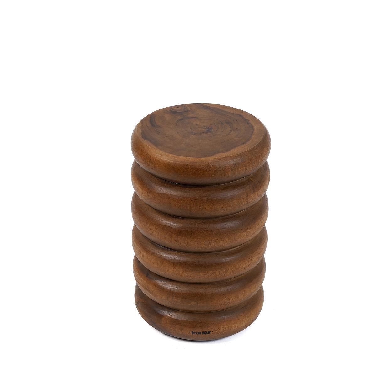 Der Umiko Hocker Natur ø30cm 5