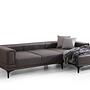 Horizon Corner Sofa Right Dark Grey 6