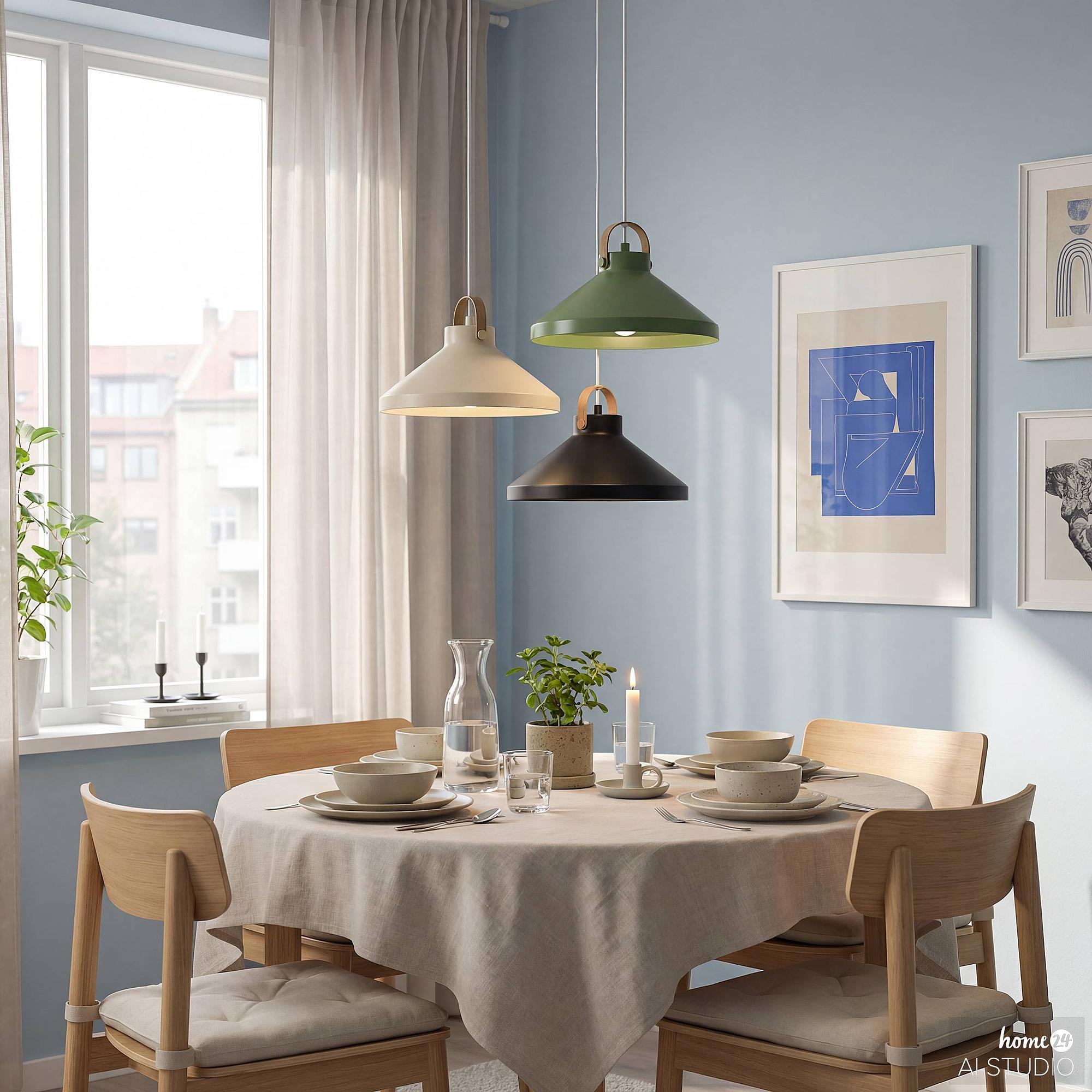 Pendant light Juval 3-light iron 3