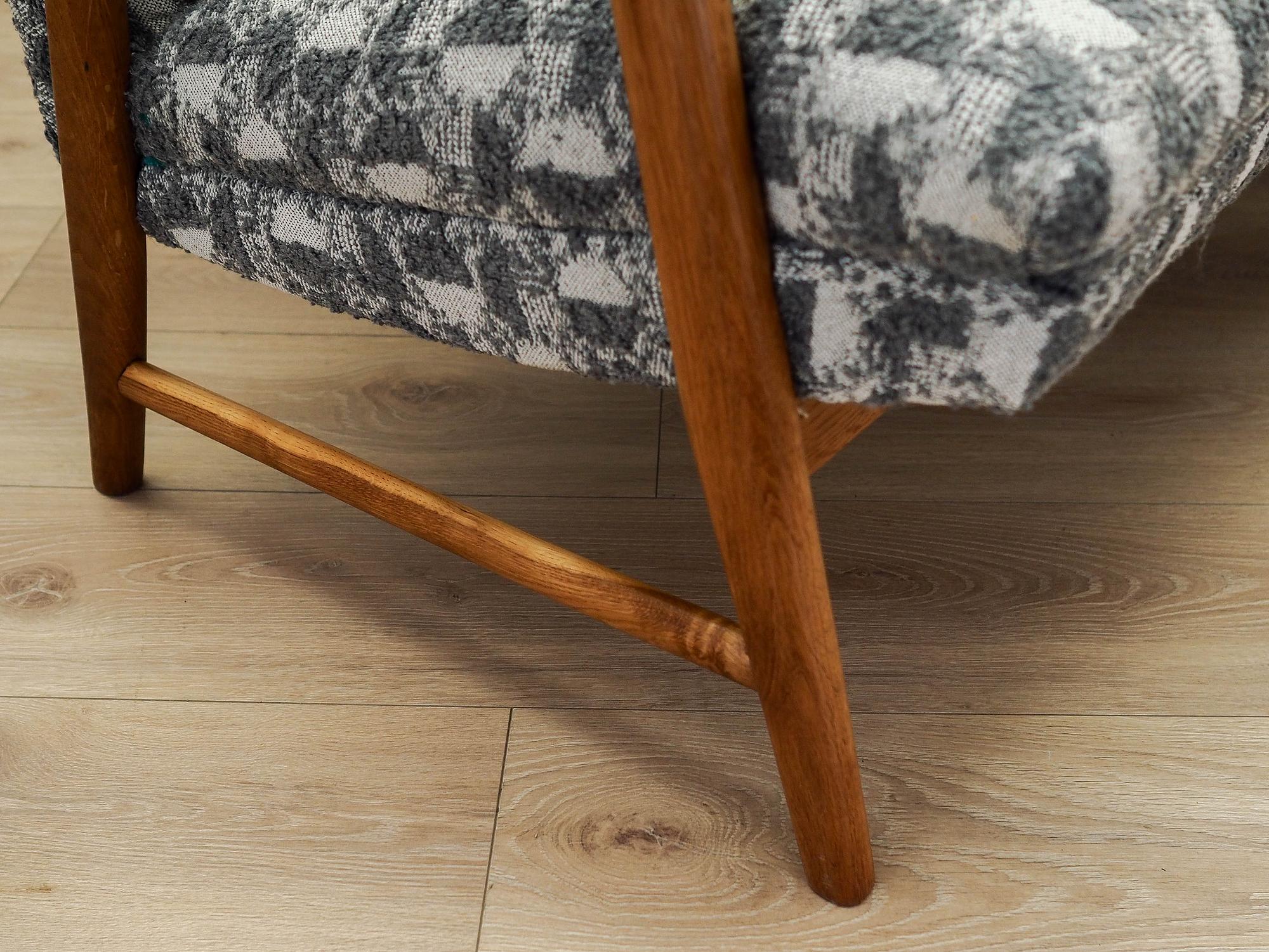 Eichensofa Bunt 1970er Jahre 12