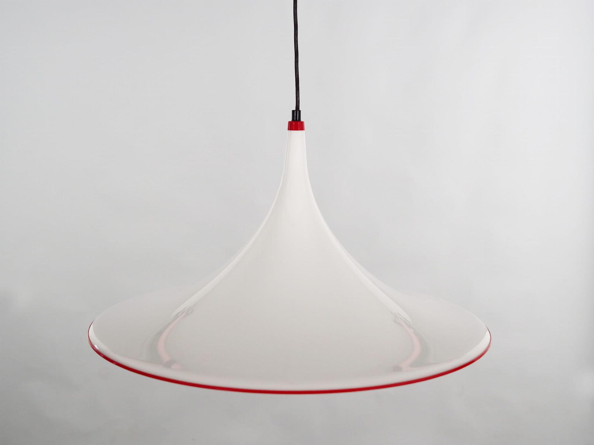 Pendant lamp plastic 1970s 2