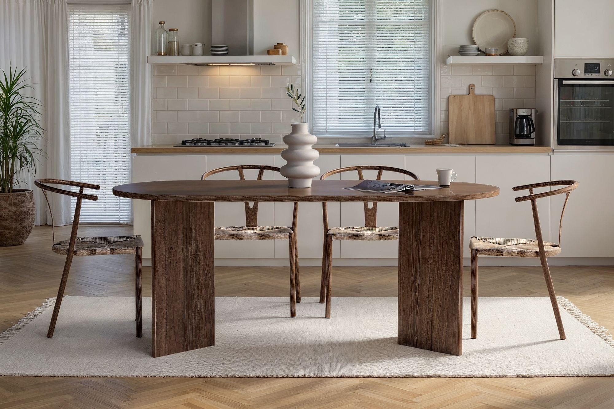 Sablin Esstisch Venezia Nussbaum 2