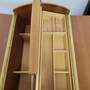 Vintage Nähtisch Holz Braun 4
