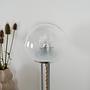 Floor lamp Metal Glass 1970s 5