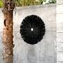 Juju Wall Decoration Raffia Black 4