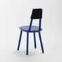 Naïve Stuhl Holz Blau 4