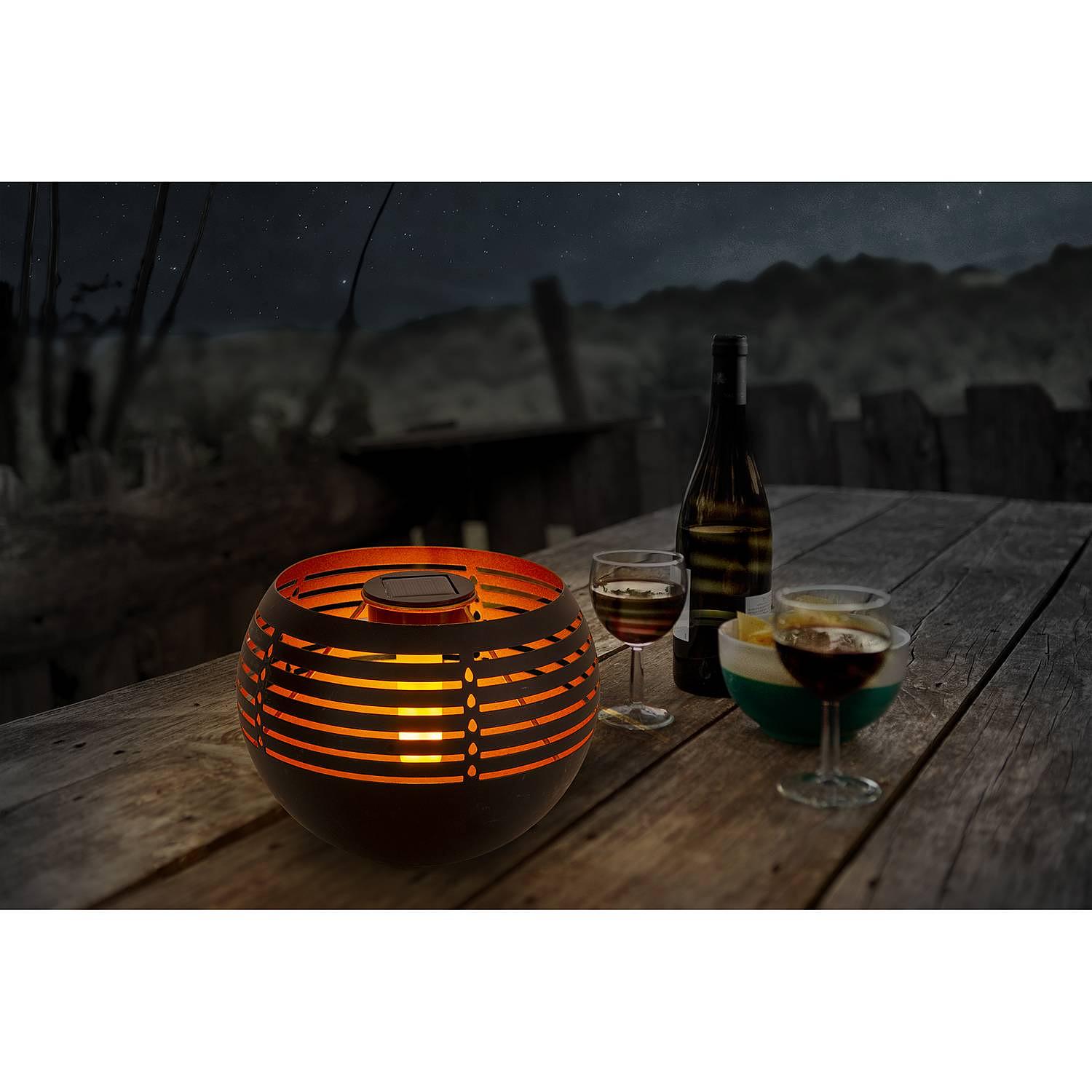 LED-Dekoleuchte Vidauban Schwarz 2