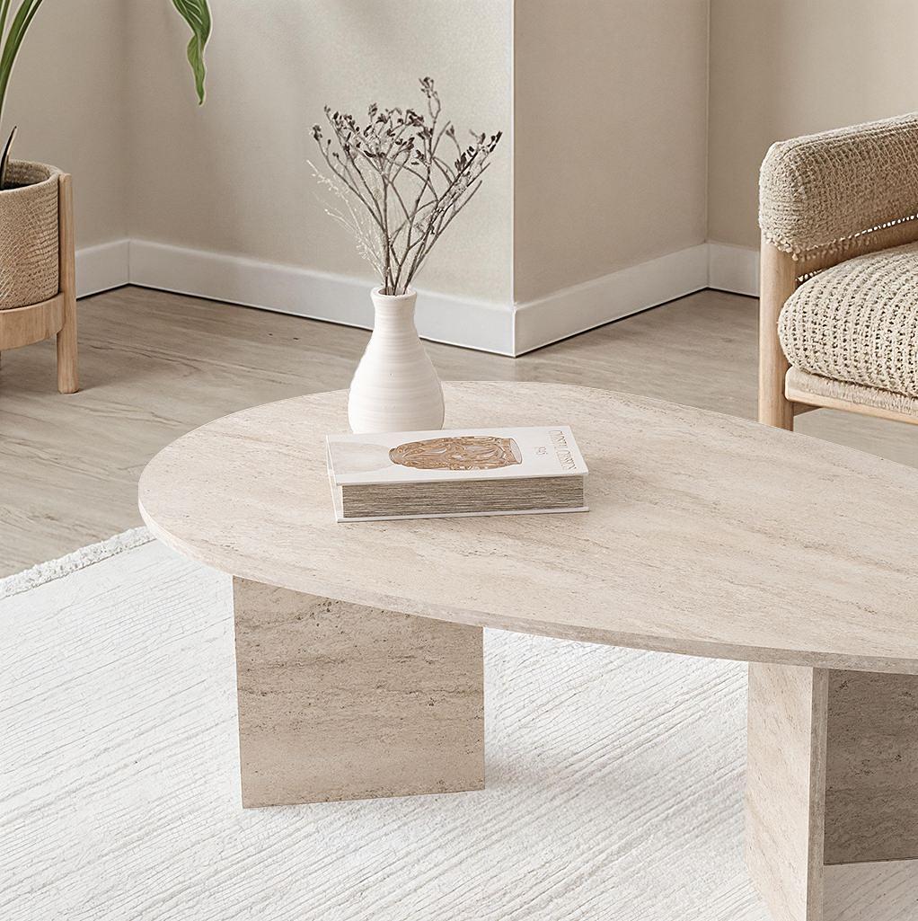Flap Couchtisch Travertin 2