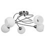 Ceiling light Pavia II Frosted glass Chrome Silver 0