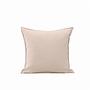 Ronja Kissenbezug Waschbaumwolle Beige 45x45cm 0