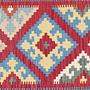 Kelim Gashgai Teppich Wolle Rot 3