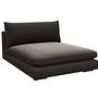 Mammuten Loveseat Aston Braun 28 Samtstoff 0