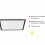 LED Deckenleuchte 1-flammig Kunststoff Aluminium 4