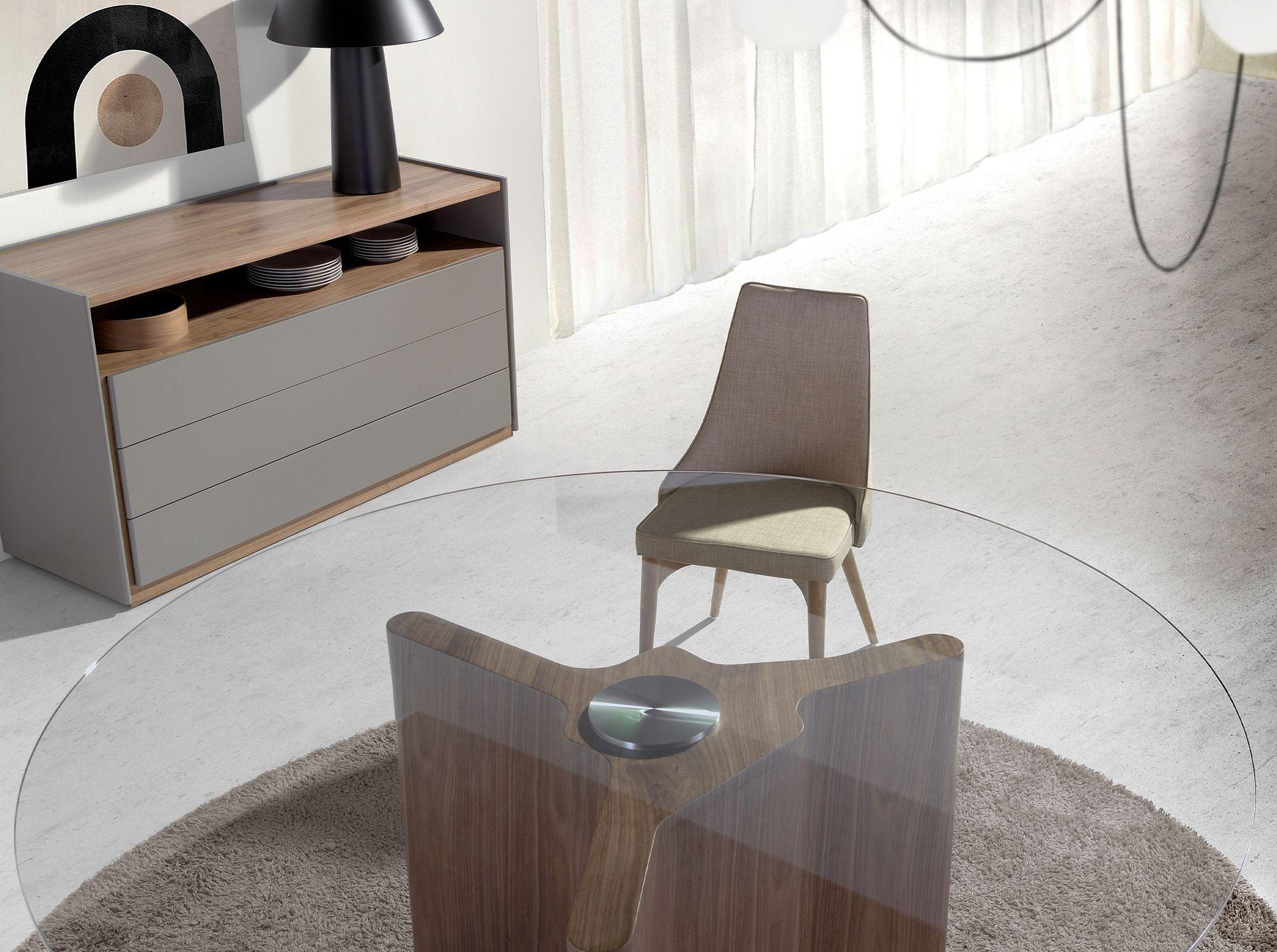 Kommode Holz Grau 3