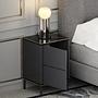 Imaj Nightstand Wood Veneer Anthracite 7