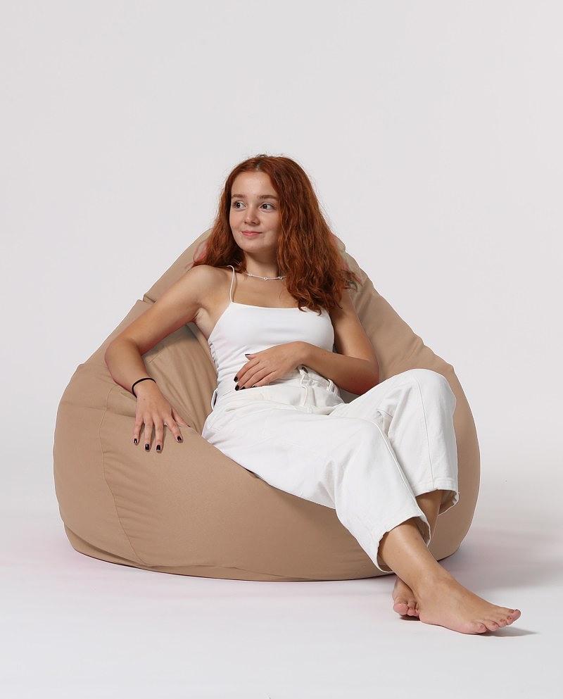 XXL V2 Garten Sitzsack Beige 5
