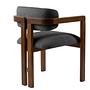 Mistral Sessel Walnut Dunkelgrau 4