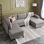 Belen Sofa Bed 4-Seater Brown 1