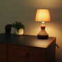 Vintage table lamp ceramic multicoloured 1960s 3