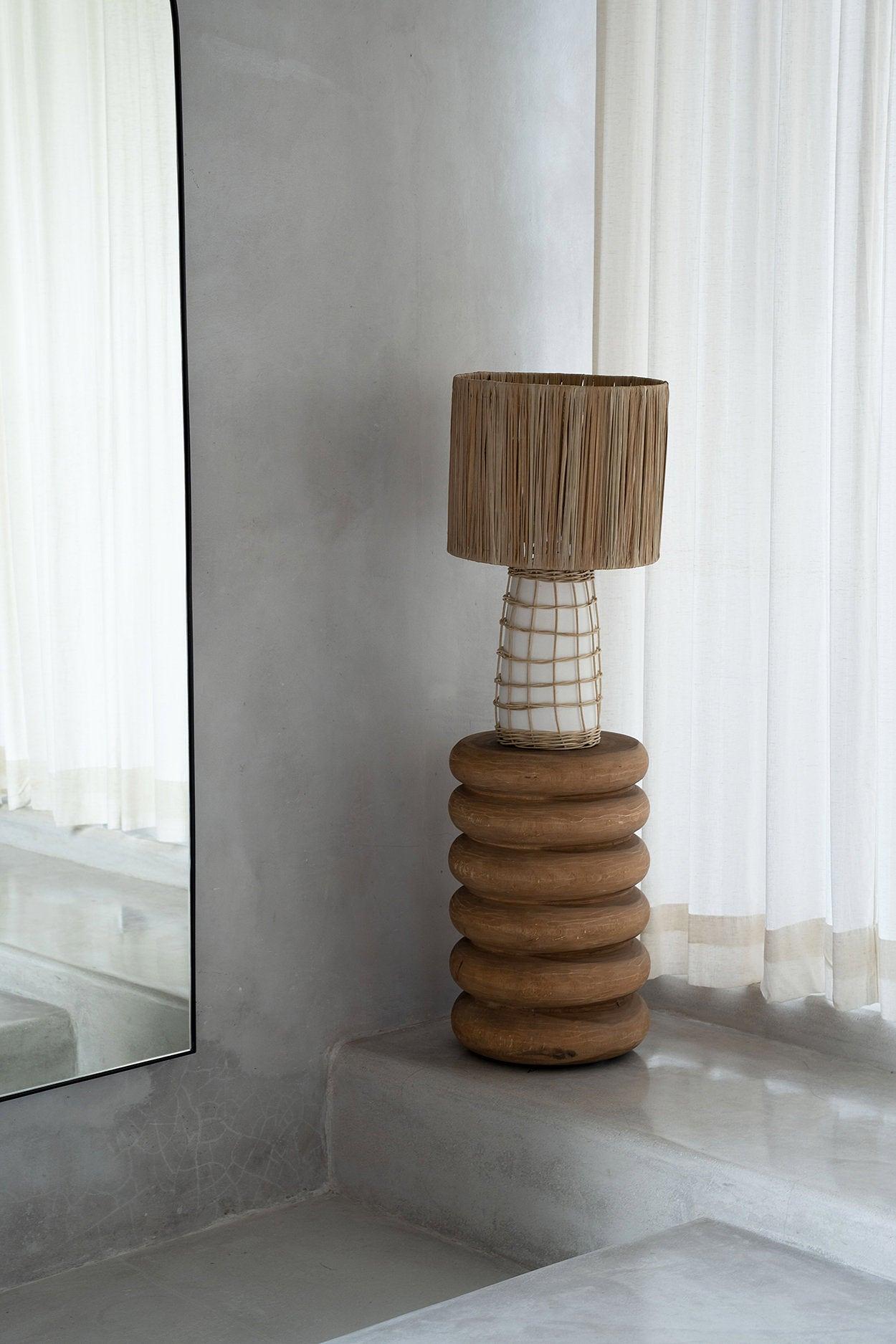 The Umiko Stool Natural ø30cm 1