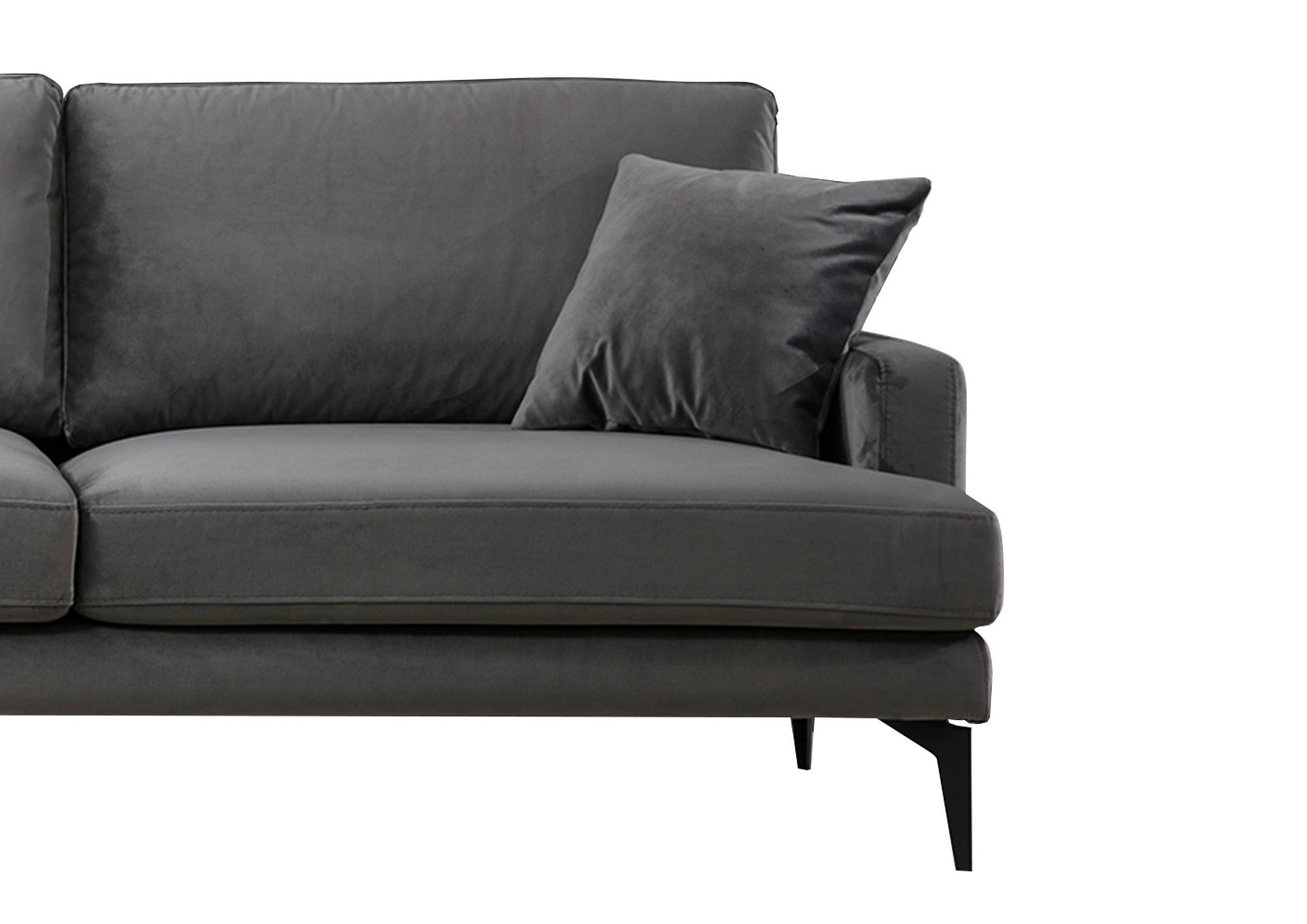Papira Ecksofa Links Anthrazit 5