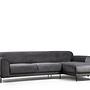 Image Divano angolare destro antracite 7