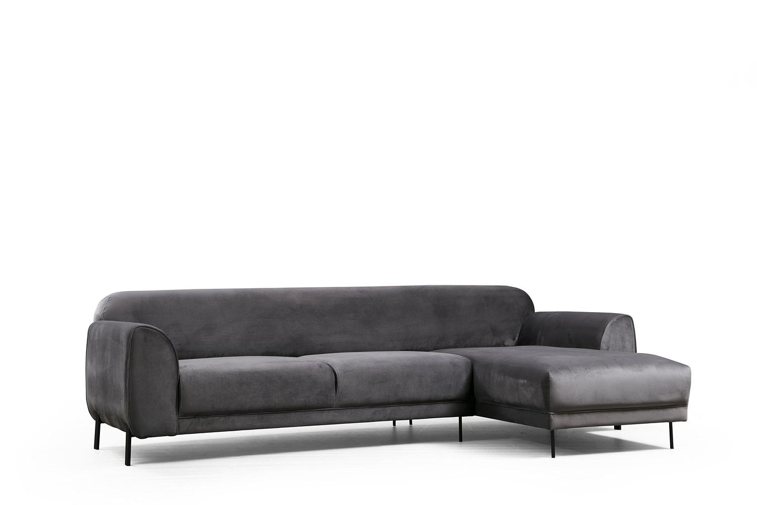 Image Ecksofa Rechts Anthrazit 7