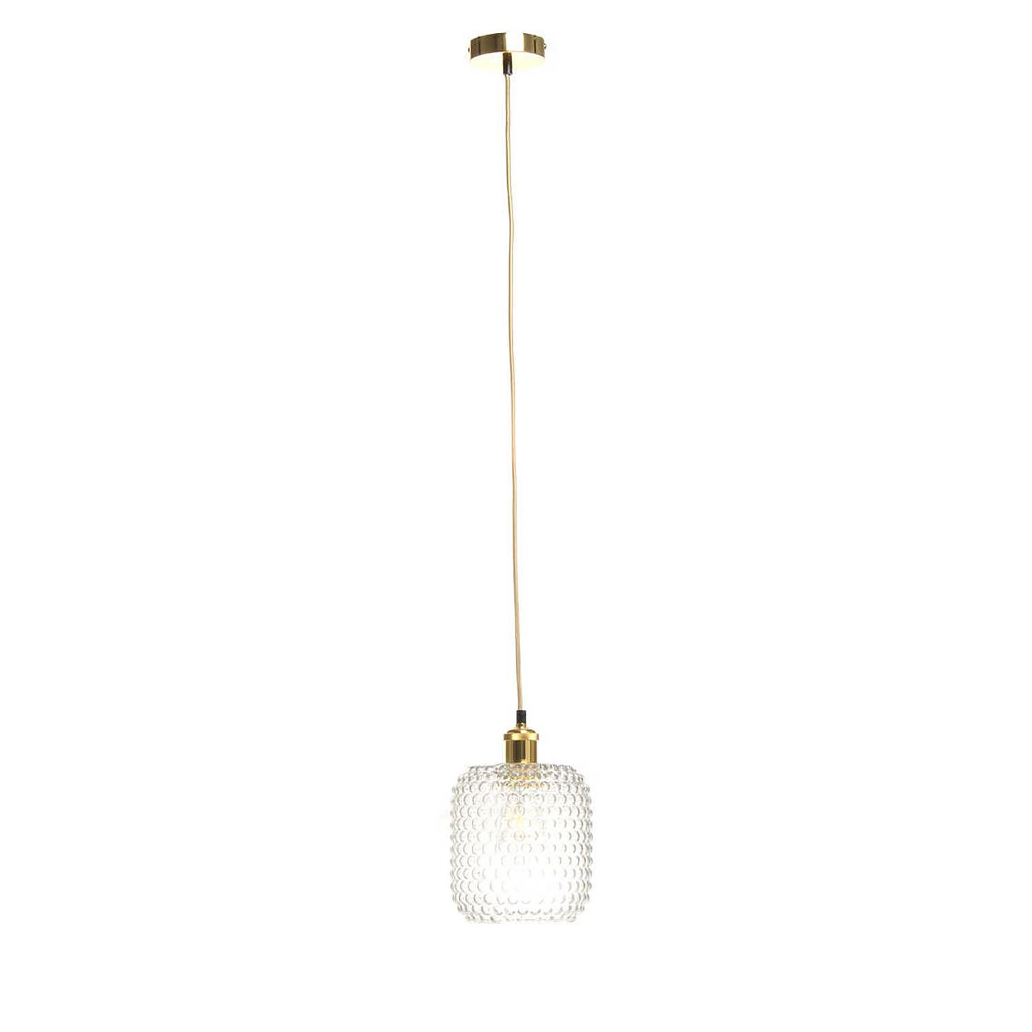 Irene Pendant Lamp Glass Iron 1-bulb 3